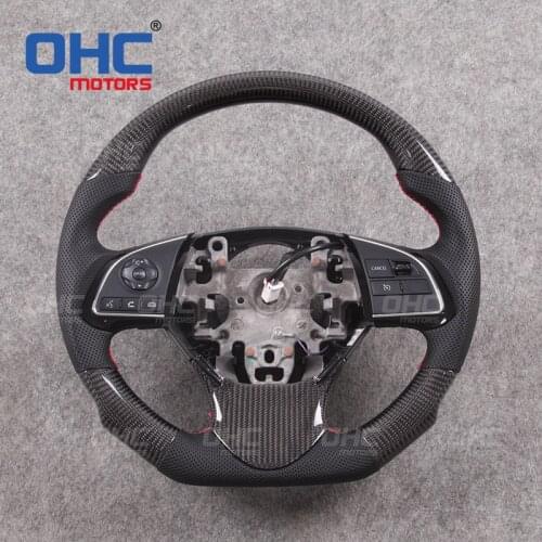100% Real Carbon Fiber Steering Wheel for Mitsubishi Outlander Xpander