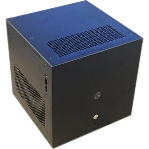 Width 216* high 216* deep 216mm Mini DIY all aluminum chassis power supply amp DAC amplifier chassis housing