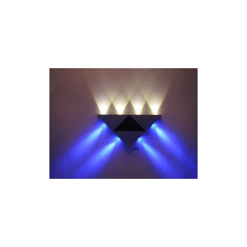 8W Triangle LED Wall Light Fixture Hotel Cafe Hall Lobby Walkway Decor Lamp Bulb
