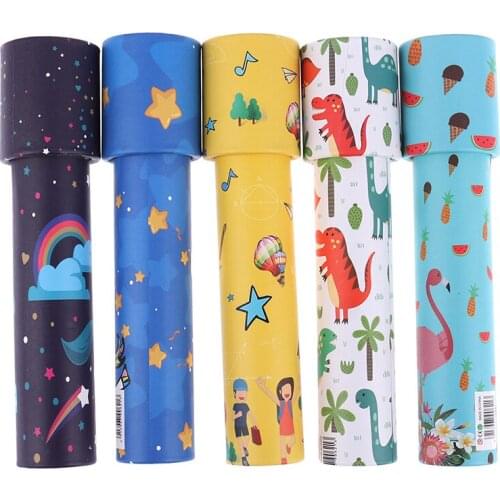 Rotating Kaleidoscope Magic Classic Educational Toys for Kids Imaginative Cartoon Children Interactive Logical