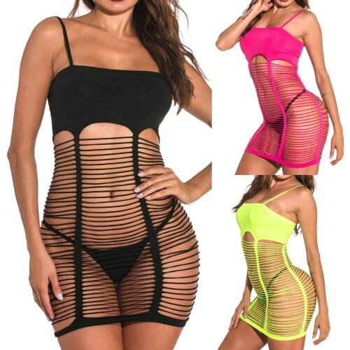 WomenS Underwear Sexy Perspective Black Mesh Hollow Sling Dress Sexy Underwear Different Color Numbers лифчики женские 40