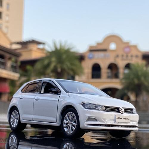 1:32 VW POLO Alloy Car Model Diecasts & Toy Vehicles Metal Toy Car Model Simulation Miniature Scale Childrens Toys Gift