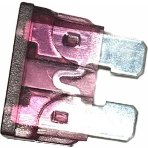 10Pcs Car Flat Fuse Flat Plug Fuse 40A ATO Car Fuse Vehicle Blade Type Fuse Auto Replacement Parts