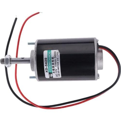 12/24V 30W Permanent Magnet Electric DC Motor High Speed CW/CCW For DIY Generator