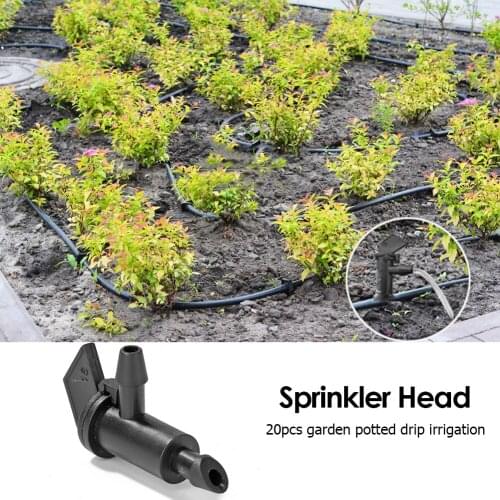 20pcs Removable/Washable Water Dropper Drops Heads Irrigation Sprinkler Sets Saving Watering Irrigation Tool Kits