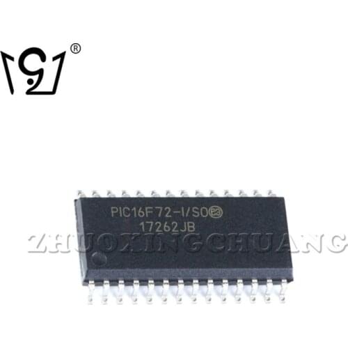 2PCS PIC16F72-I/SO SOIC-28 8-bit microcontroller chip
