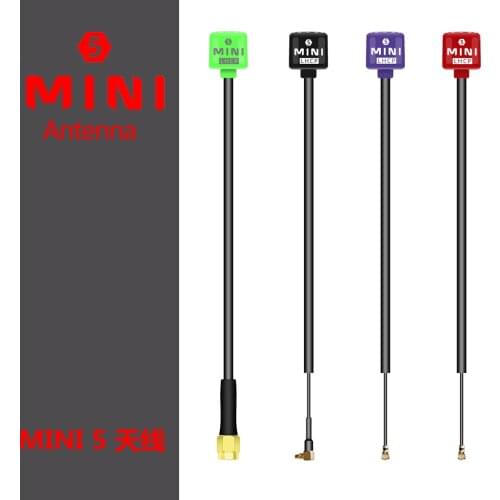 5.8G Lollipop 5 RHCP Antenna High Gain 2.8Dbi FPV Transmitter/Receiver SMA/RP-SMA/MMCX/UFL for RC FPV Racing