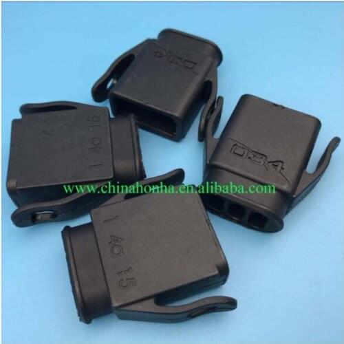 Free shipping 10/20/50/100 pcs/lots AMP TE Tyco 3 pin/way wire harness unsealed connector black color or red color DJ7031-6.3-21