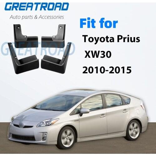 Car Mudflaps For Toyota Prius XW30 2010 - 2015 Fender Mud Guard Flap Splash Flaps Mudguard Accessories 2011 2012 2013 2014