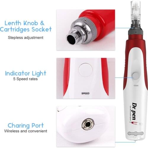 Dr Pen Bayonet Micro Needle Derma Rolling Pen Cartridge NeedleTip Therapy Efoliate Derma Stamp Remove Wrinkle Microneedling Pen