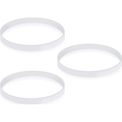 EAS-3PCS Seal Rubber Seal Spare Seal Spare Part Compatible for Nutri Ninja 6/7 Fins Blade Blender Mixer (Ø 10cm)