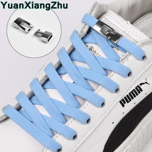 1 Second Quick No Tie Shoelaces Elastic Cross buckle ShoeLaces Kids Adult Unisex Sneakers Shoelace Lazy Laces Strings