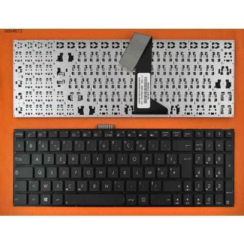 French AZERTY New Replacement Keyboard For Asus X550C X550D X550E X550J X550L X550M X550V Laptop Black NO Frame