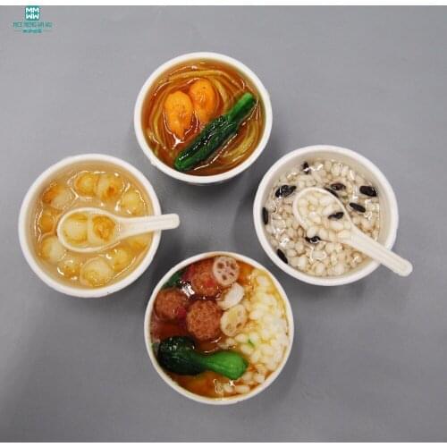 Mini Simulation tableware food bottle toys fits BJD\SD doll house accessory