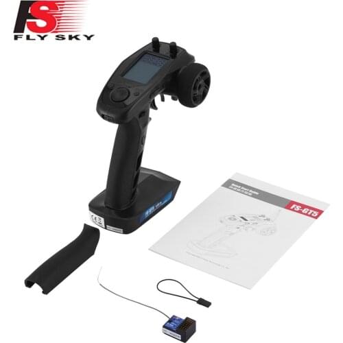 FLYSKY FS-GT5 GT5 2.4G 6CH RC Radio Transmitter With FS-BS6 6CH Receiver For RC Vehicles Crawler Car Boats Tank Toy Racing