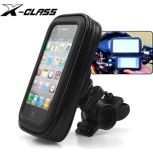 Universal Motorcycle Handlebar Phone GPS Holder Non-Slip Rubber Grip Cradles motorcycle mobile support