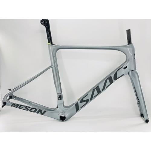 Bike Frame With Integrated ISAAC MESON Carbon Road Frame Carbon Fiber Bike Frame with Integrated