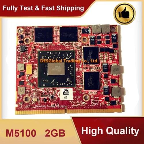 High Quality M5100 2GB 216-0846000 DDR5 VGA Graphics Video Card for Laptop Dell M4600 M4700 M4800 Working Perfectly