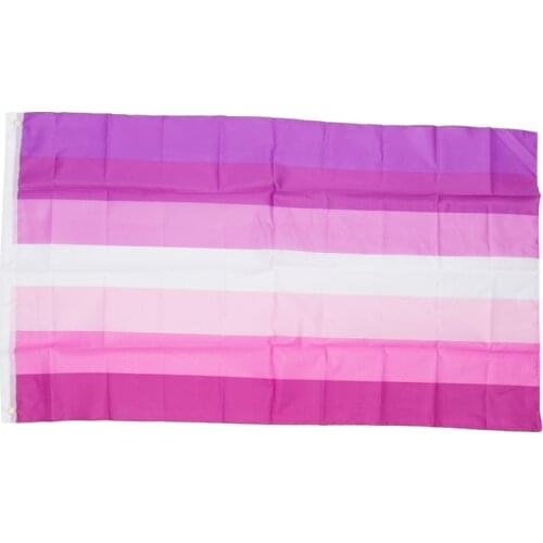 Xvggdg Rainbow Flags And Banners 90*150cm LGBT Rainbow homosexual Lipstick Kiss lip Lesbian Pride Flag