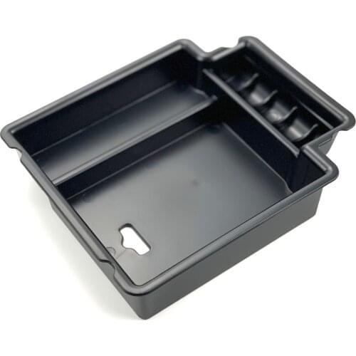 Automobile Armrest Storage Box For Porsche Macan Macan S 2014-2019 Center Console Container Storage Organizer Accessories