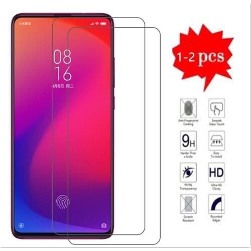 1-2pcs Protective Glas On Redmi k20 k 20 Cover Screen Protector Tempered Glass For Xiaomi Ksiomi Readmik20 6.39 Phone Coque Bag