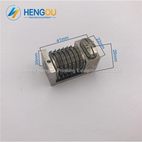 1 Piece Letter Press 6 Digits Number Machine For Printing Machine 901234...Forward