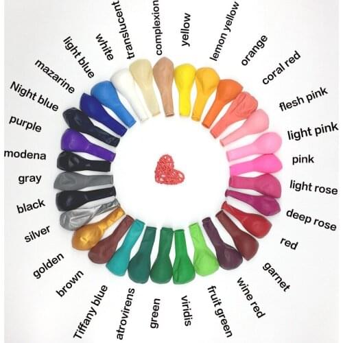 10 Inch Matte Latex Transparent Balloon Wedding Birthday Party Decoration Balloon Halloween Christmas Wedding Decoration Kid Toy