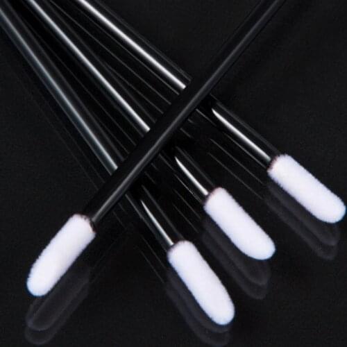 100 Pcs Disposable Lipstick Lip Brush Gloss Wands Applicator Makeup Cosmetic Tool Beauty Makeup Wands