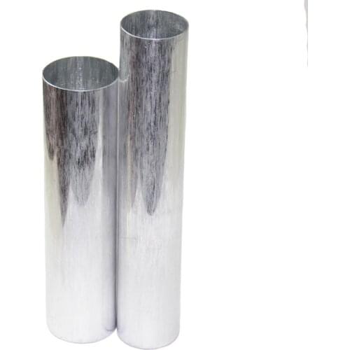 100pcs Empty Aluminum Dental Cartridges OD22*45/78mm Dental Empty Cans for Flexible Dentures