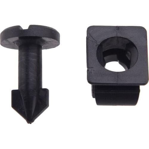 2Pcs/ Set Engine Appearance Cover Stay Grommet & Stud Kit 91601SS8A01 Fit For Honda 91501SS8A01