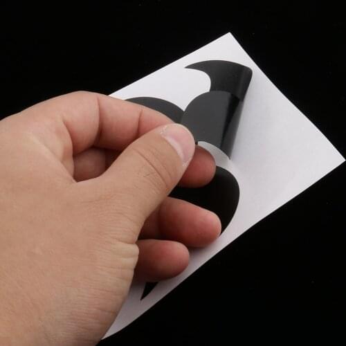 54PCS/PACK Black Board Self Adhesive Sticker Vinyl Mustache Decal Cup Stickers for Birthday Party Celebration Decor