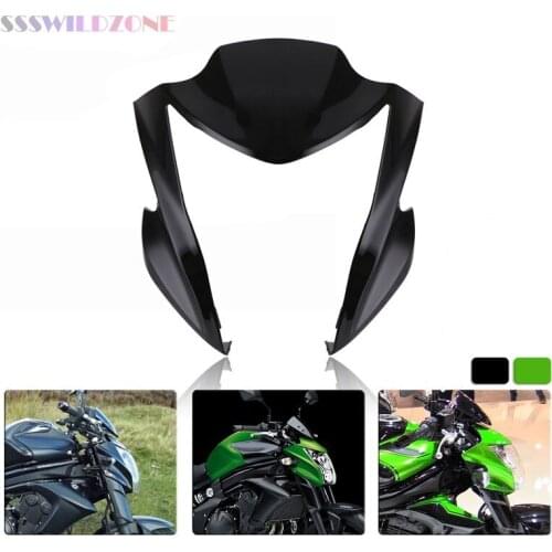 Motorcycle modification accessories are applicable to Kawasaki ER6N 2012-2016 13, 14, 15 headlamps upper fairing lampshade