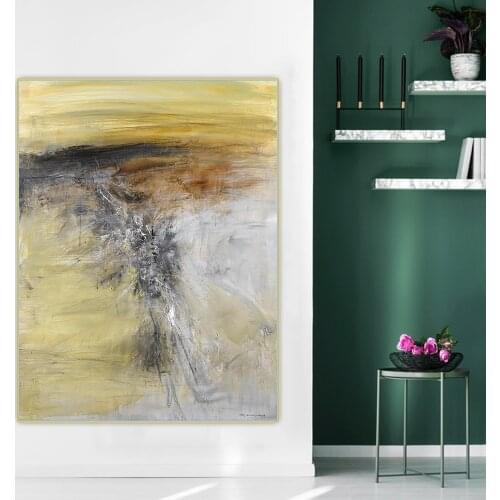 Holover Zao Wou-Ki"Untitled (1963)"Canvas Oil Painting Western Art Decor Poster Wall Home Interior Aesthetic Room Decoration