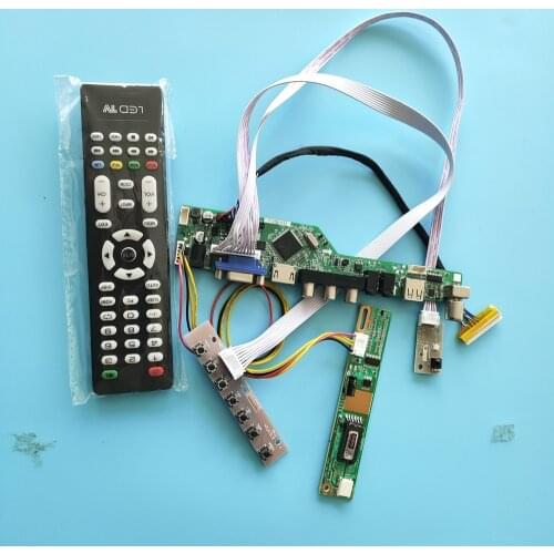Kit For LTN150PG-L03/L02/L01 VGA Screen LCD Remote TV LVDS Audio 1400x1050 Controller Board USB HDMI Panel LED AV Monitor 15"