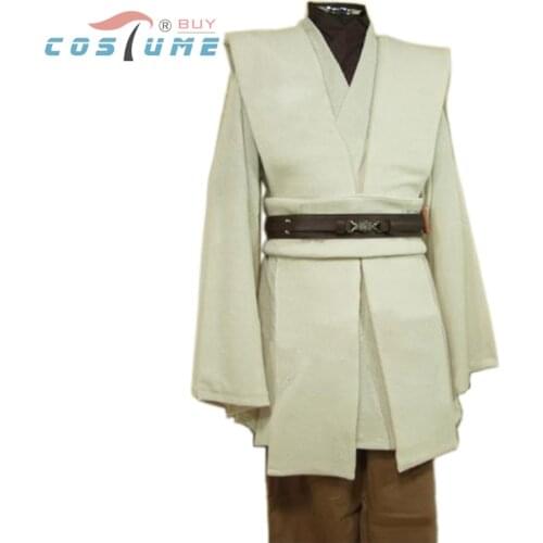 Cosplay Jedi Anakin Skywalker Costume Master Obi-Wan Kenobi Ben Cosplay Costume Tunic Halloween Cloak