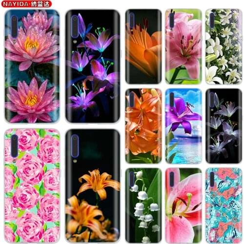 Soft Silicone Case For Xiaomi 11 Ultra 10 9 8 a2 a3 Lite Mi 9 9se 6x 5x Cc9 8 9 11Pro Cover Phone Cover lily