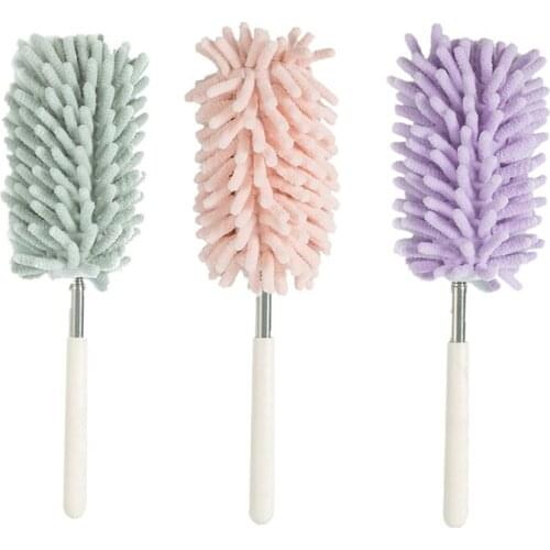 New Microfiber Duster Brush Extendable Hand Dust Cleaner Anti Dusting Brush Home Air-condition Car Furniture Cleaning