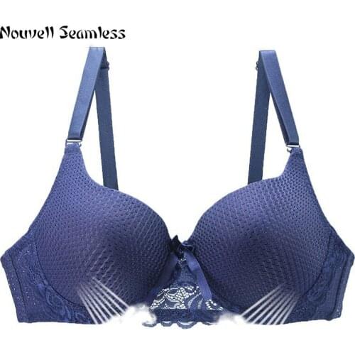 2020 New Fashion Bras Sexy Breathable Push Up Chest Underwear Button Female Plus Size Free Lingerie For Ladies