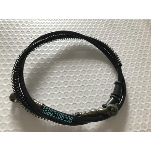Original KFAFINENE Motorcycle Stainless Steel Braided PU Covered Nylon Core AN3 Brake Clutch Oil Hose Line With Banjo Fittings