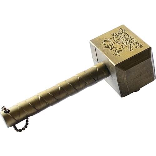 Bottle Opener Corkscrew Openers With Long Handle Retro Hammer Of Thor Shaped Creative Portable Multifunction Fridge Magnet