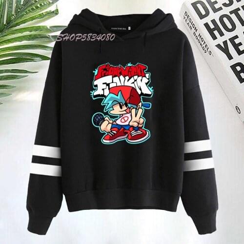Friday Night Funkin Hoodie Women Sweatshirt Fashion Clothes Pullover Casual Sweatshirt Vintage Oversized Sweatshirt Game Hoodies