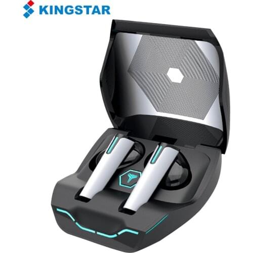KINGSTAR Gaming Earbuds TWS Wireless Earphones Bluetooth Headphone With Mic Noise Reduction Low Delay Ear Hook Gamer Headsets