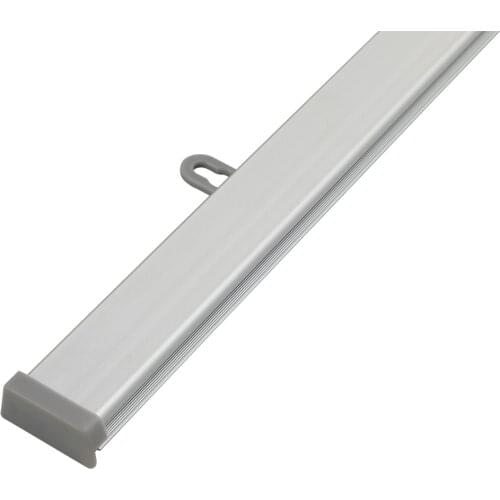 90CM aluminium alloy poster hanger strip supermarket advertising portrait banner poster clip rails system