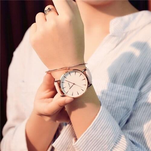 Simple style women watches luxury fashion quartz wristwatches ulzzang brand woman clock montre femme watch women women watches