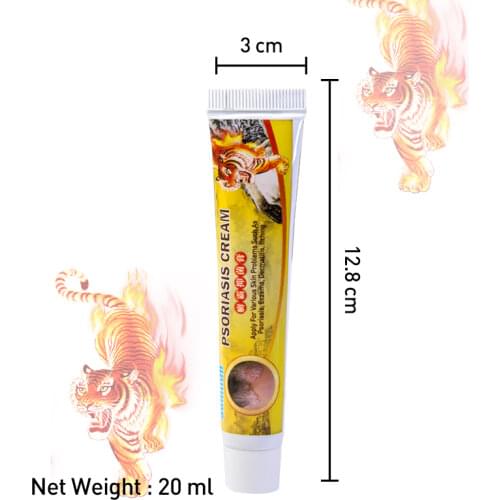 1/2/3Pcs Tiger Balm Eczema Cream Psoriasis Antibacterial Dermatitis Pruritus Eczematoid Herbal Anti-itching Medical Ointment