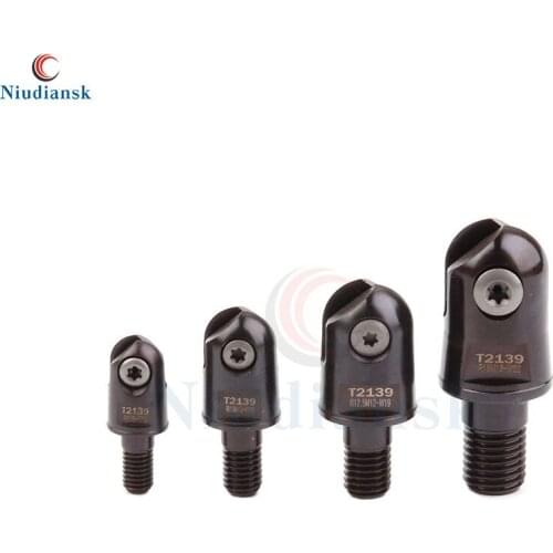 1pc T2139-R4M5-W06 T2139-R10M10-W16 T2139-R16M16-W27 Milling Turning Tool Head T2139 Anti-Vibration CNC Lathe Tools,P3201 Insert