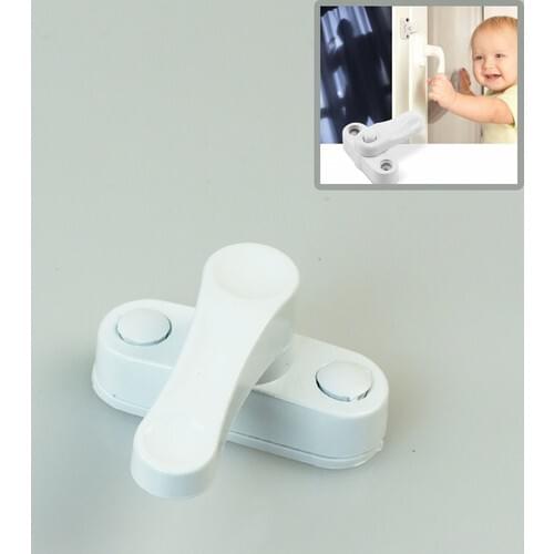 6 PCS Practical Safety Lock PVC Window