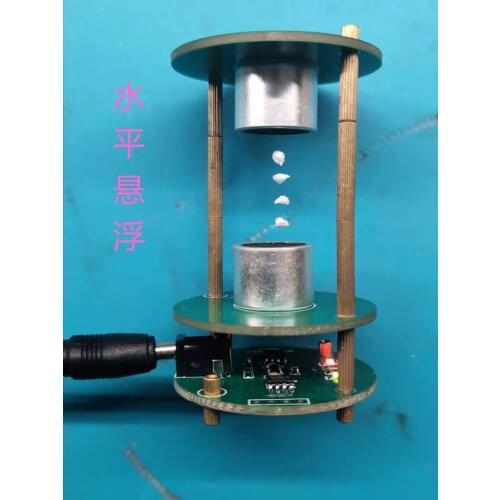 DIY Acoustic Levitation Electronics Makes Learning Kits for Science and Small Experimental Standing Waves