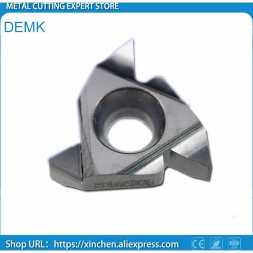 Knife free shipping CBN PCBN cubic boron nitride,16ER AG60/AG55,Thread,CNC,for superhard materials,cast iron,quenching 2pcs