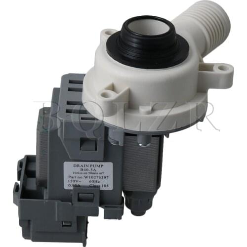 BQLZR 17.5cm Length Washer Water Drain Pump W10276397 Replacement for Maytag PS11751719
